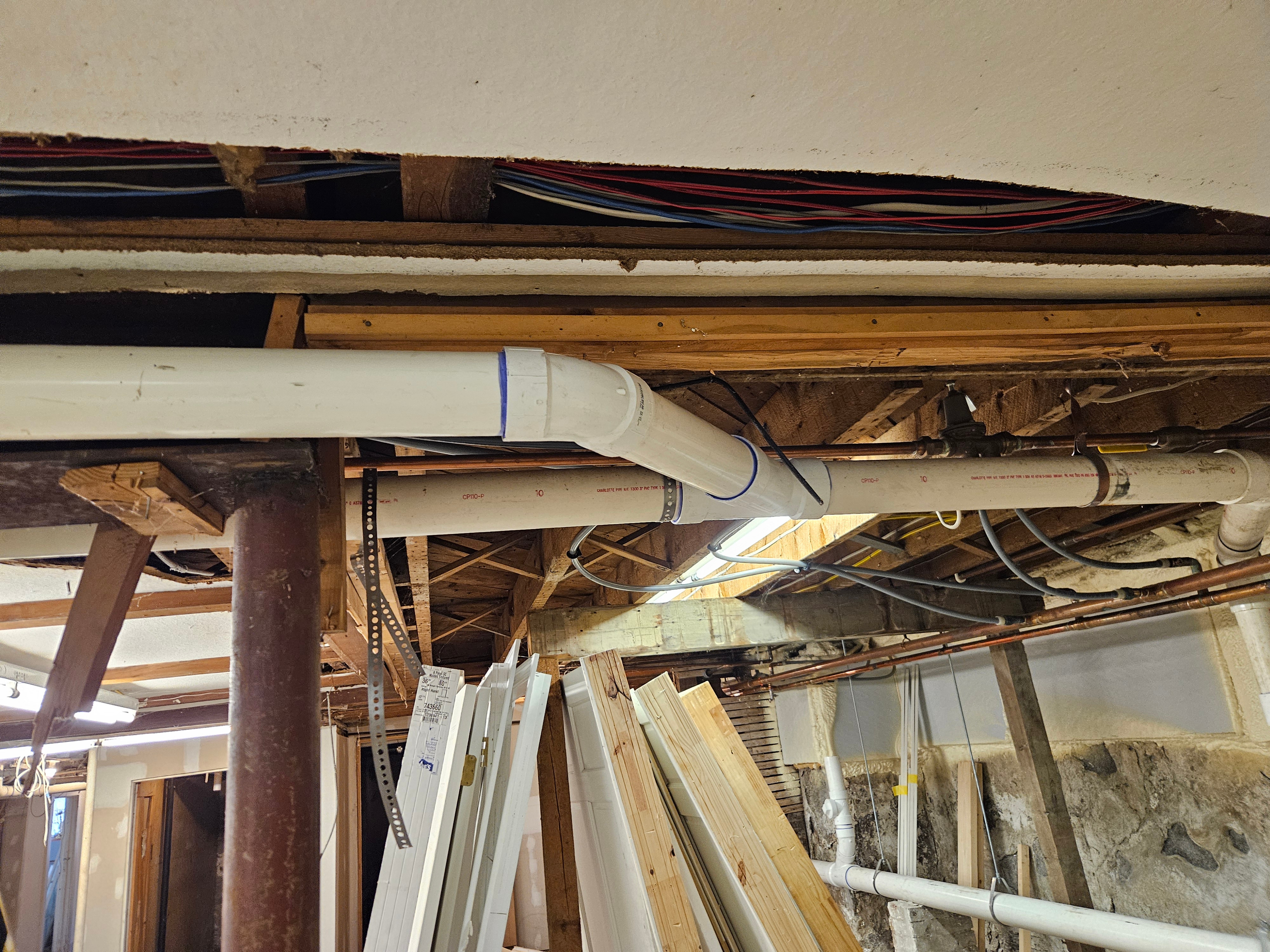 New drainage I installed