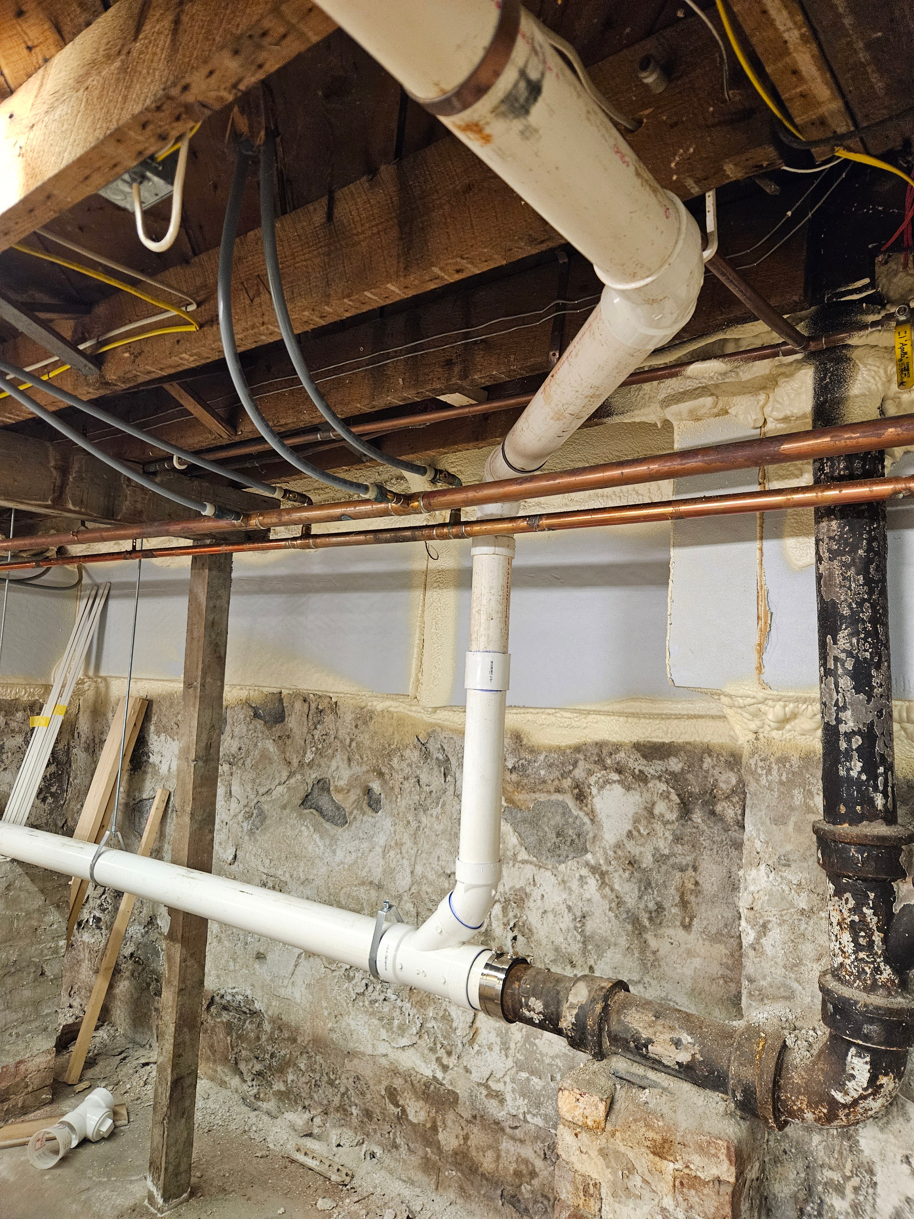 New drainage I installed